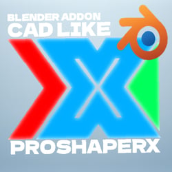 ProShaperX (CAD Blender Addon)