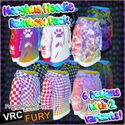 Morghus Hoodie Rainbow Pack