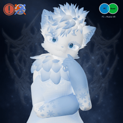 Frost - PC&Quest - Deira VRChat Furry Avatar