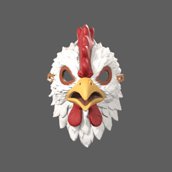 Big Red Rooster VR – Loud Red Rooster Mask (PC + Quest)
