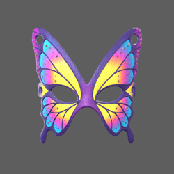 Miss Butterfly VR – Purple and Gold Butterfly Eye Mask (PC + Quest)