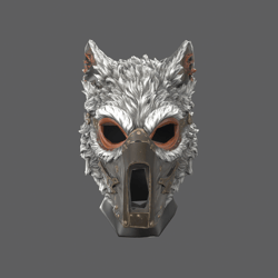 Steampunk Werewolf II VR – Steampunk Wolf Mask with Brass Snout (PC + Quest)