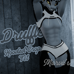Druffle Hooded Crop Fit