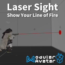 Laser Sight â Adjustable Aiming Laser for Both Hands | VRChat Avatar Add-On