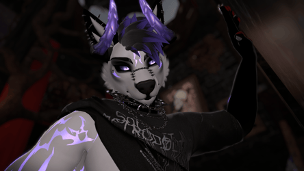 Trad Goth Dante - Foxipaws Texture