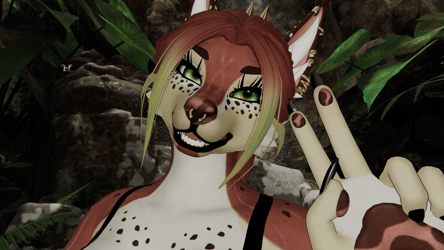 Spotted Fox Aurora - Foxipaws Texture