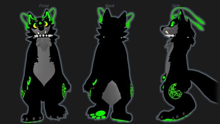 Necronomicon BGB Canine Fursuit Texture