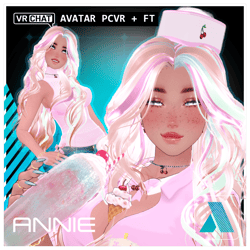 Annie · VRChat Avatar (PCVR, FT) [18+ ONLY]