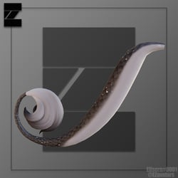 Dragoness Tail - Commercial License