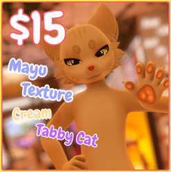 Mayu Texture - Cream Tabby Cat