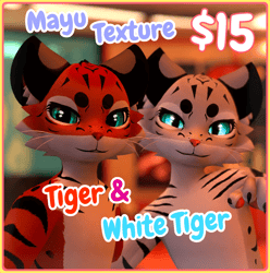 Mayu Texture - Tiger & White Tiger
