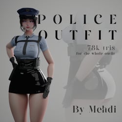 Police Outfit (VR-BASE EGIRL)