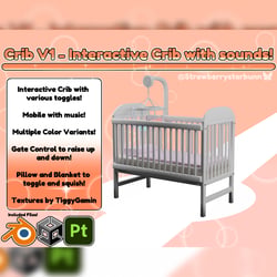 Crib V1 - Interactable Crib