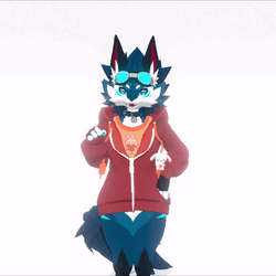 Usagi Zip-Up Hoodie for Novabeast | VRChat Avatar