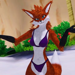 Orange FOX FemRex Texture 