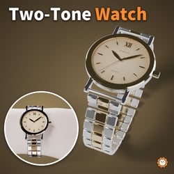 Ladies' Watch, Two-Tone Bracelet and Champagne Dial - Real Time | VRChat