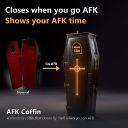 AFK Coffin - Closes Automatically When You Go AFK, Away Timer | VRChat