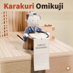 Karakuri Omikuji Fortune - Tea Doll Brings Your Fortune Slip | VRChat