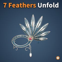 Vesper Masque - Seven feathers unfold | VRChat | 17.8k tris