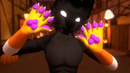 [Kettu] Candy Corn Texture Halloween 