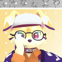 VRChat Kinu Glasses