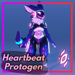 𝓗𝓮𝓪𝓻𝓽𝓫𝓮𝓪𝓽 NKD Protogen Texture