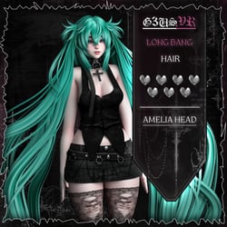 hatsune hair