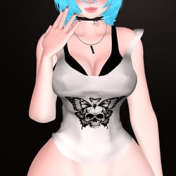 Bra Top And Choker / Life is Strange Vibes