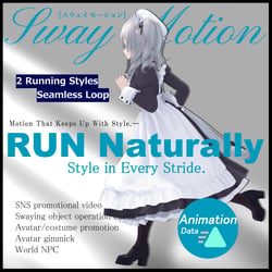 Natural Running Animation Set - Running Naturally -