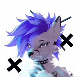 VRChat Zinika hair ✖️