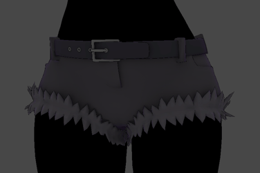 Fluffy Shorts - made for Biscotti