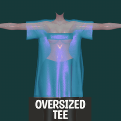 Oversized Tee | VrBase |