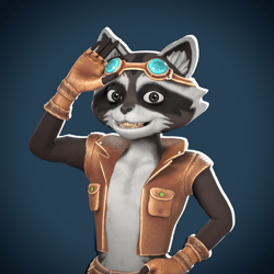 🦝RUCK RACCOON | 3D Character | VRChat-Ready