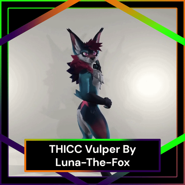 THICC Vulper By Luna-The-Fox