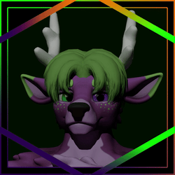 🥸Faffa - Furry Hair Asset by Luna-The-Fox🦊