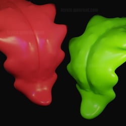 👅 Demon Tongue (Attaches to any avatar!) (VRChat Avatar Accessory)