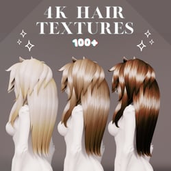 VRChat 4k Hair Textures: Elevate Your Avatar's Style!