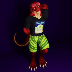 Draconian Casual Outfit (VRChat Avatar Accessory)