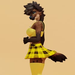 🌻 Hyenid Skirt 🌻  (VRChat Avatar Accessory)