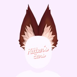 Kitten's Ears (VRChat Avatar Accessory)