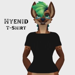 Hyenid T-Shirt (VRChat Avatar Accessory)
