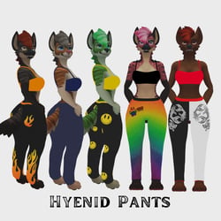 Hyenid Pants (VRChat Avatar Accessory)