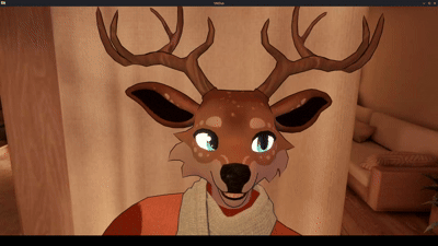 Cerfin [VRChat Deer Furry Avatar]