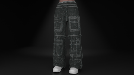 Baggy Rope Jeans