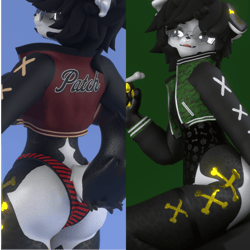 Varsity Jacket Texture For Patch The Skulldog