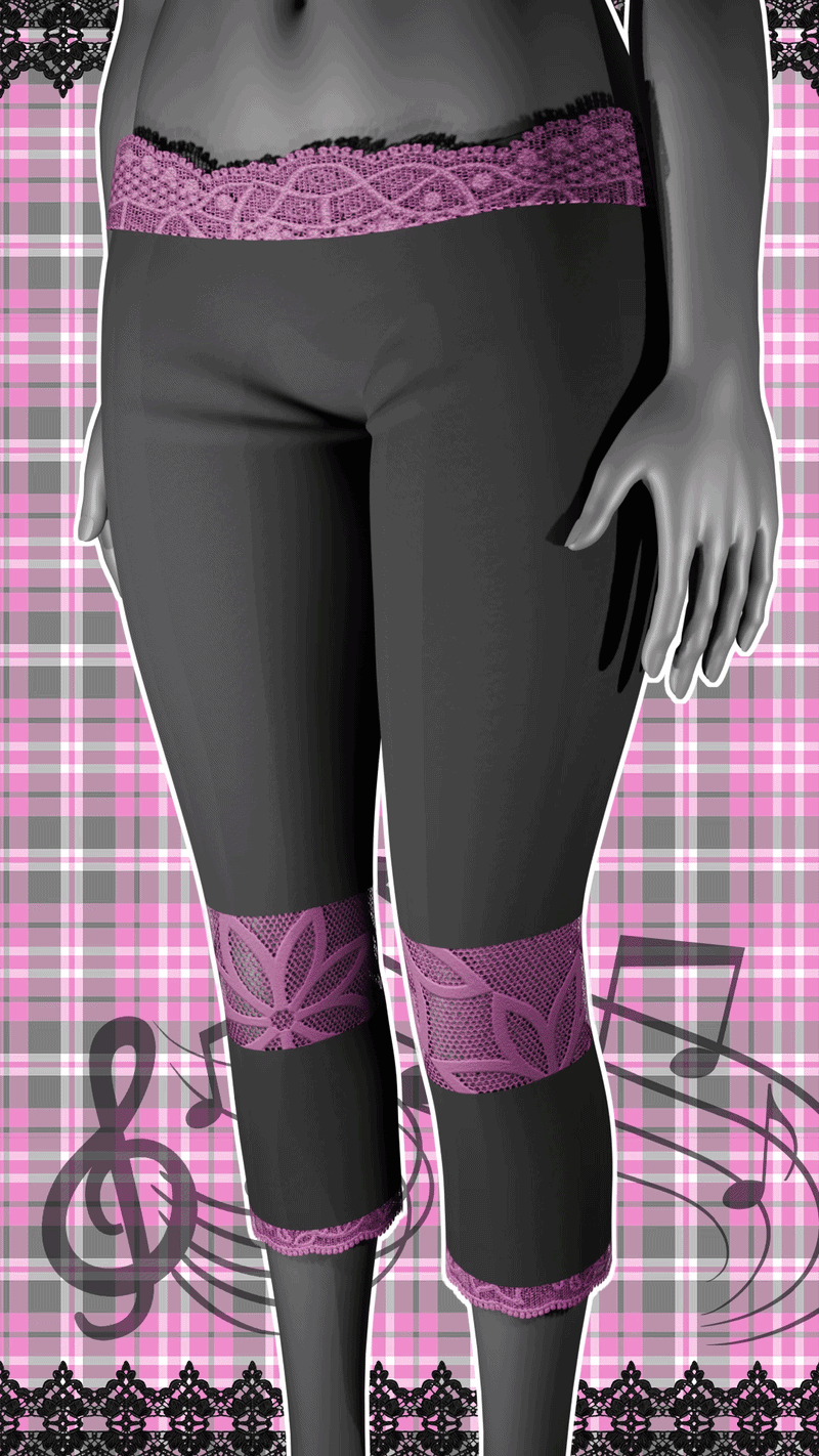 Lace Capris w/ Skirt (Server Freebie)