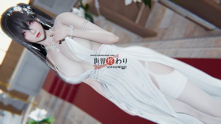 【HoneySelect2/AI＊Shoujo】【MOD】——大凤誓约婚纱