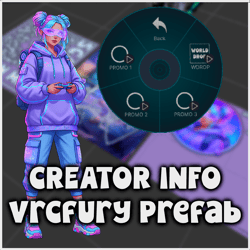 Creator Info - Vrcfury Prefab - Free