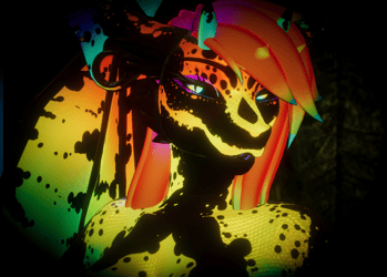 Rainbow Frog Celeste Textures