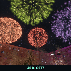GPU Fireworks